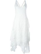 Area Di Barbara Bologna V-neck Asymmetric Dress
