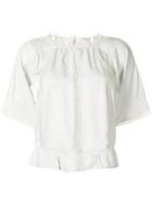Bellerose Lace Panel Blouse - Nude & Neutrals