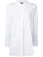 Kristensen Du Nord Wrinkled Effect Button Shirt - White