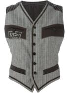 Jean Paul Gaultier Vintage 'les Rabbins Chic' Waistcoat - Grey