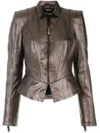Tufi Duek Slim Fit Jacket - Metallic