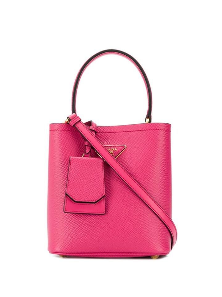 Prada Double Bucket Bag - Pink