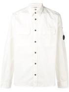 Cp Company Button Up Shirt - White
