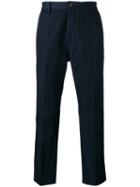 Pence - Efrem Trousers - Men - Cotton/linen/flax - 46, Blue, Cotton/linen/flax