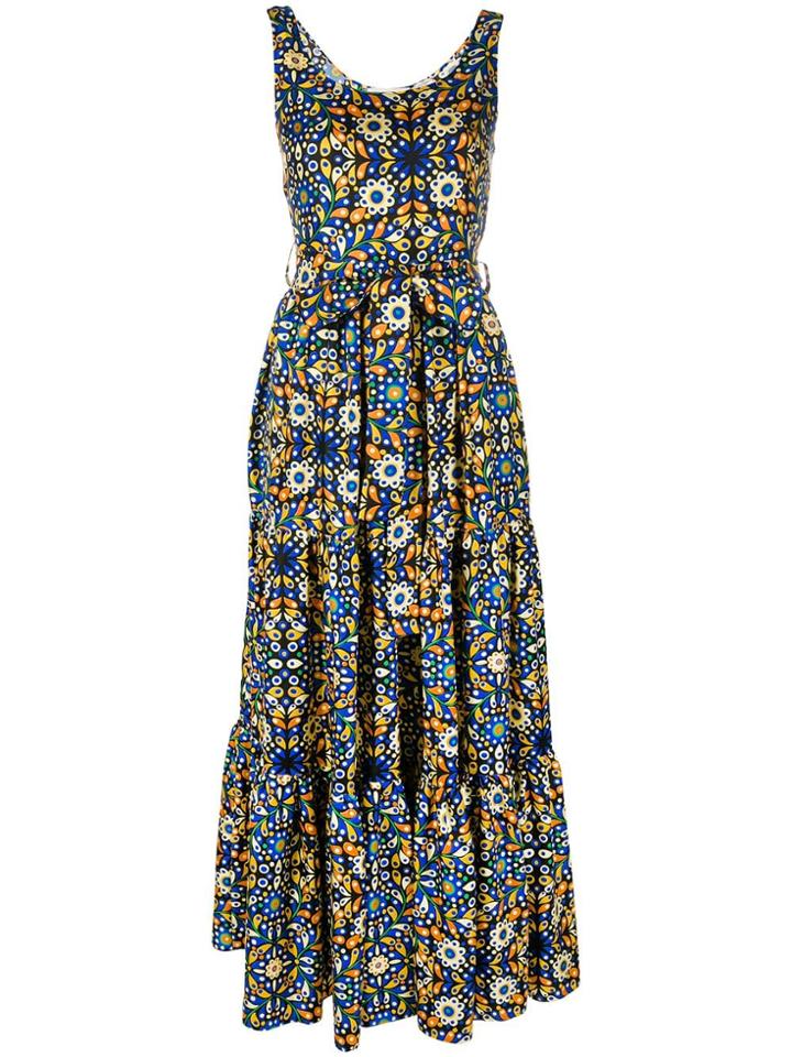 La Doublej Pellicano Dinner Dress - Blue