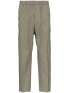 Jil Sander R-priamo Cropped Cotton Trousers - Neutrals