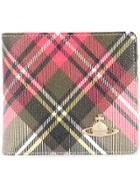 Vivienne Westwood Checked Foldover Wallet - Multicolour