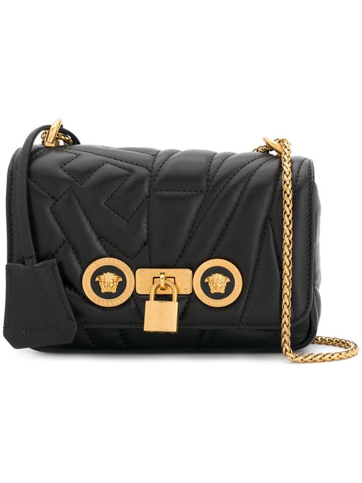 Versace Medusa Stud Icon Bag - Black