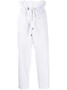 Dolce & Gabbana Paperbag Trousers - White