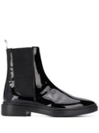 Thom Browne Soft Leather Chelsea Boot - Black