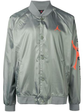 Nike Nike X Jordans Bomber Jacket - Green