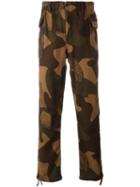 Levi's Camouflage Tapered Trousers, Men's, Size: 32, Green, Cotton/linen/flax
