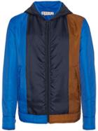 Marni Down Jacket With Hood - Blue