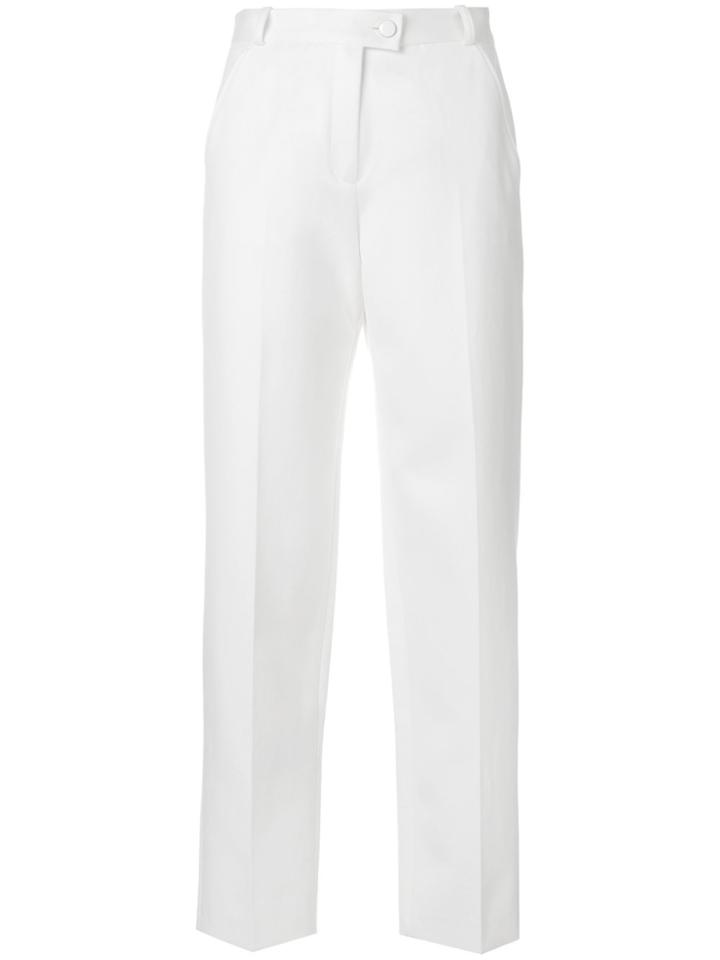 Vanessa Seward High-waist Tailored Trousers - White