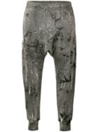 Drifter - Ferrum Cropped Track Pants - Women - Cotton - S, Black, Cotton