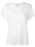 Iro Distressed T-shirt, Women's, Size: Xs, White, Linen/flax