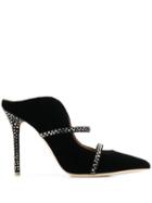 Malone Souliers Maureen Crystal Pumps - Black