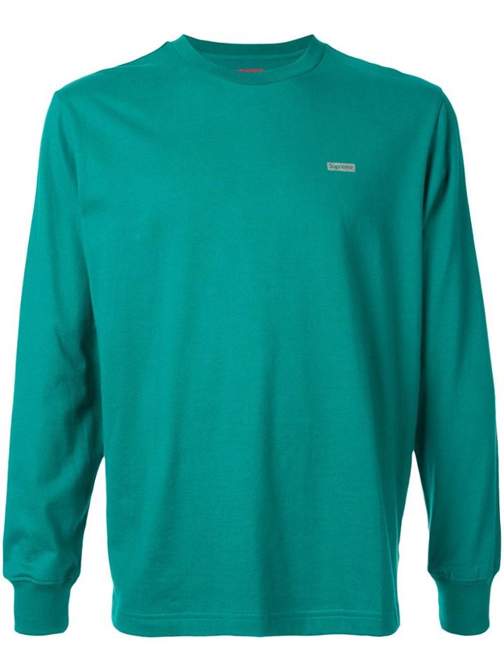 Supreme Metallic Box Logo T-shirt - Green