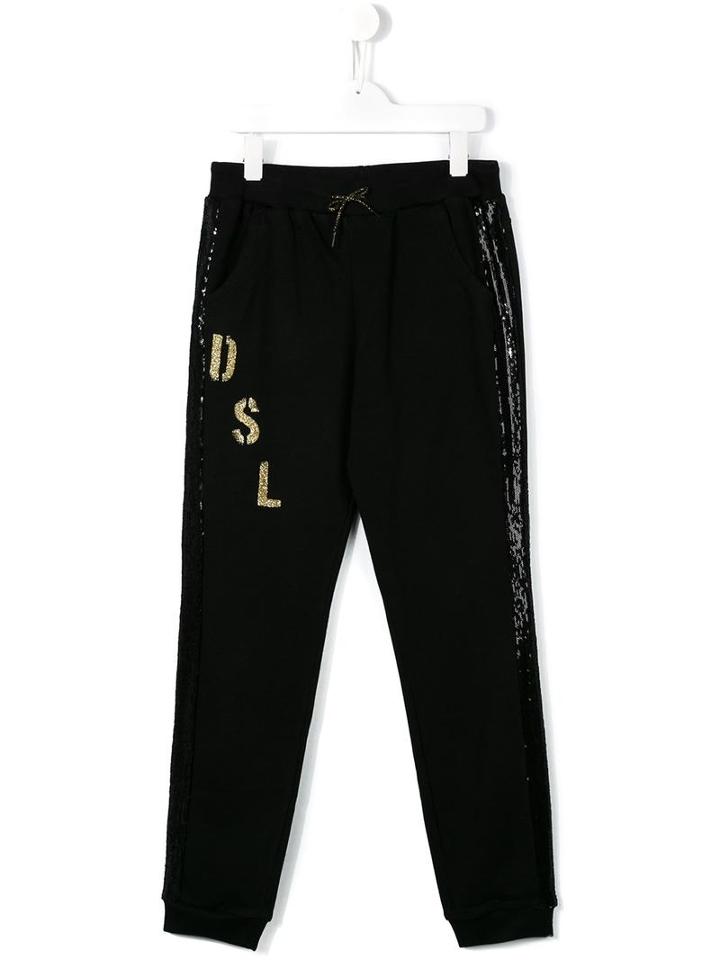 Diesel Kids 'pibba' Trousers, Girl's, Size: 16 Yrs, Black