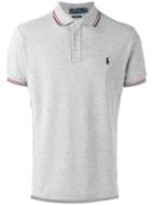 Polo Ralph Lauren Embroidered Logo Polo Shirt, Men's, Size: Xl, Grey, Cotton