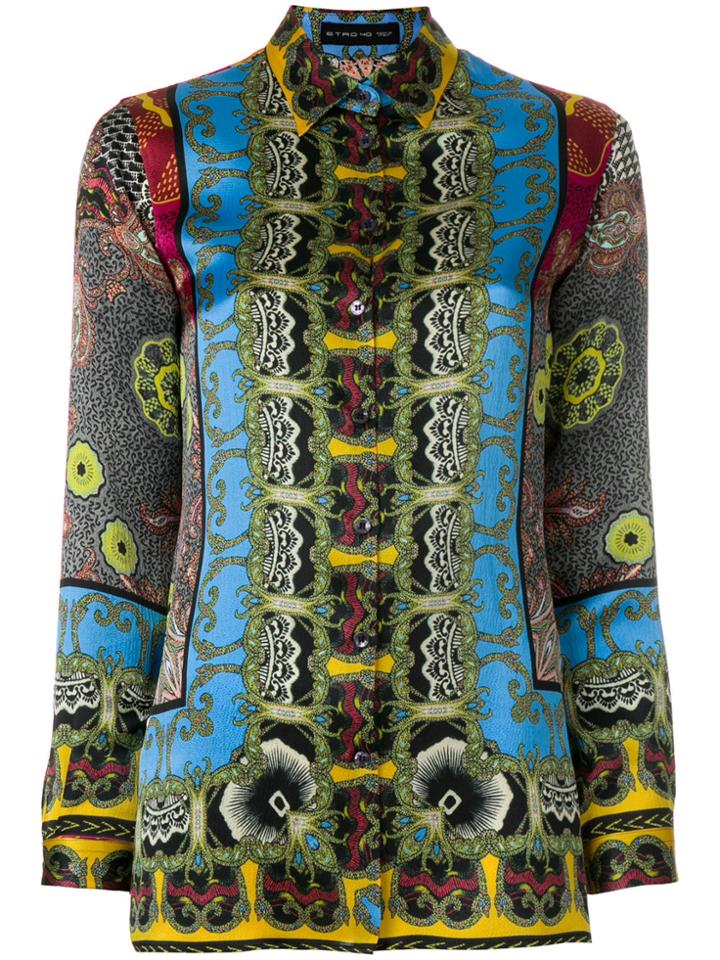 Etro Exotic Printed Shirt - Multicolour