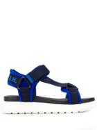 P.a.r.o.s.h. Ridged Platform Sandals - Blue