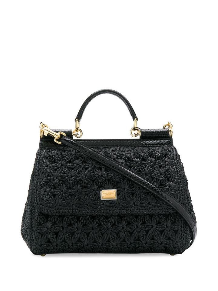 Dolce & Gabbana Sicily Tote - Black