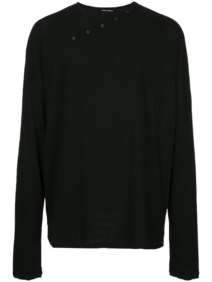 10sei0otto Long Sleeve Top - Grey