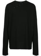 10sei0otto Long Sleeve Top - Grey