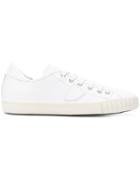 Philippe Model Patch Detail Sneakers - White
