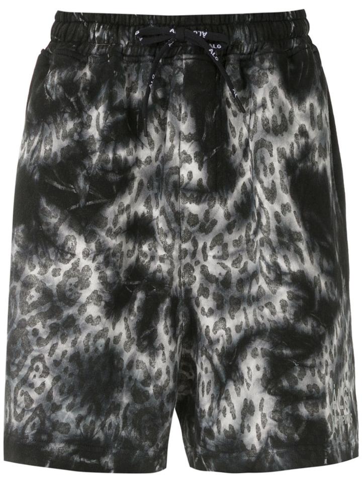 Àlg Bermuda Moletom Àlg + Olympikus - Black