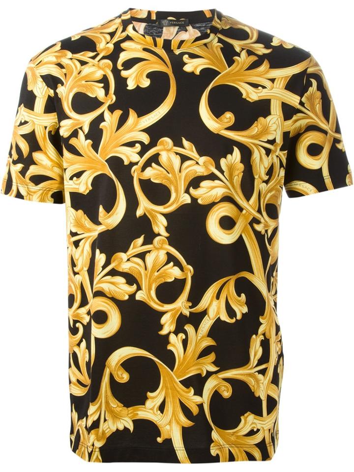 Versace Baroque T-shirt - Black