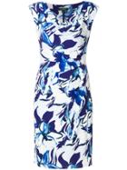 Ralph Lauren Abstract Print Dress - Blue