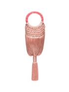 Cult Gaia Angelou Tasselled Bag - Pink & Purple