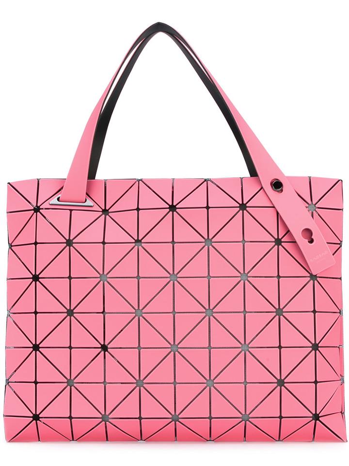 Bao Bao Issey Miyake - 'rock' Tote - Women - Pvc - One Size, Women's, Pink/purple, Pvc