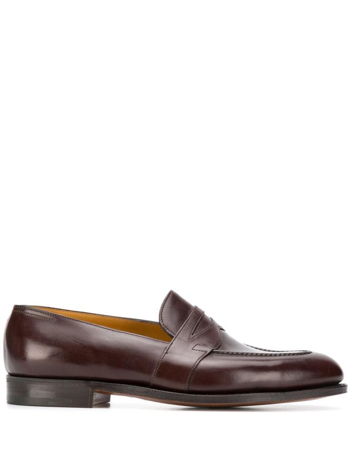 John Lobb Classic Formal Loafers - Brown