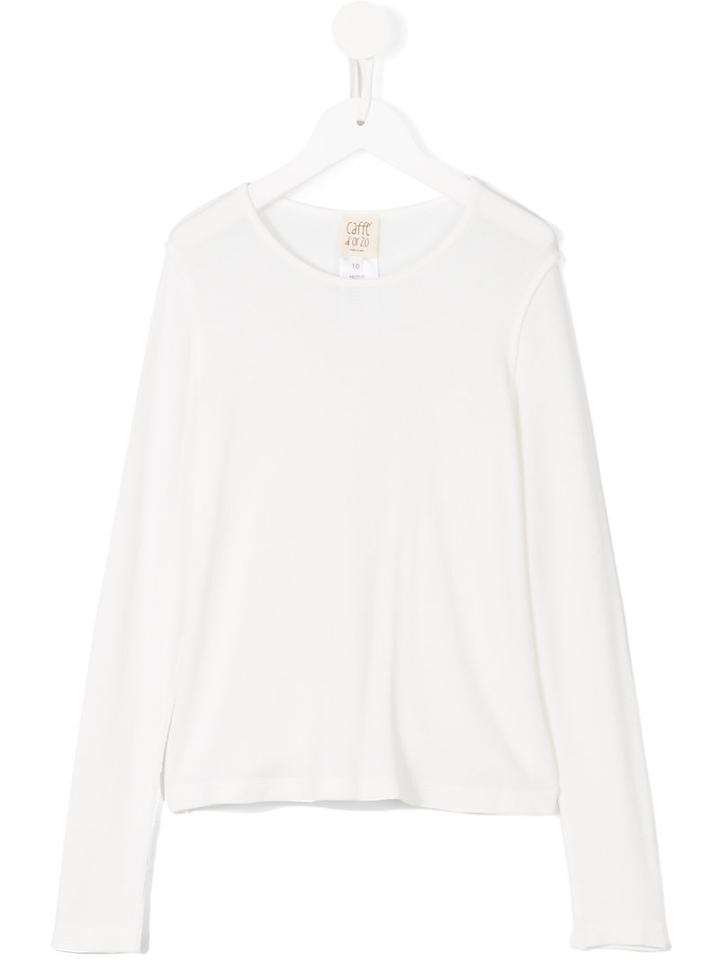 Caffe' D'orzo Neiva Top, Girl's, Size: 10 Yrs, White
