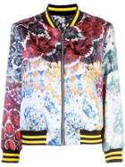 Alice+olivia Lonnie Tie Dye Bomber Jacket - Multicolour