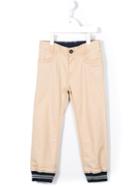 Boss Kids Striped Gathered Ankle Trousers
