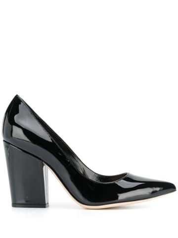 Sergio Rossi Patent Sergio Pumps - Black