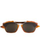 Dior Eyewear 'abstract' Sunglasses - Brown
