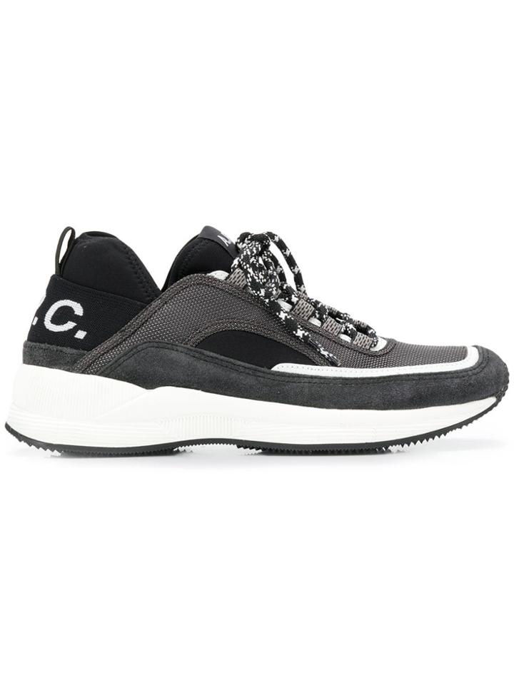 A.p.c. Low-top Sneakers - Black