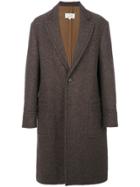 Maison Margiela Speckled Coat - Brown