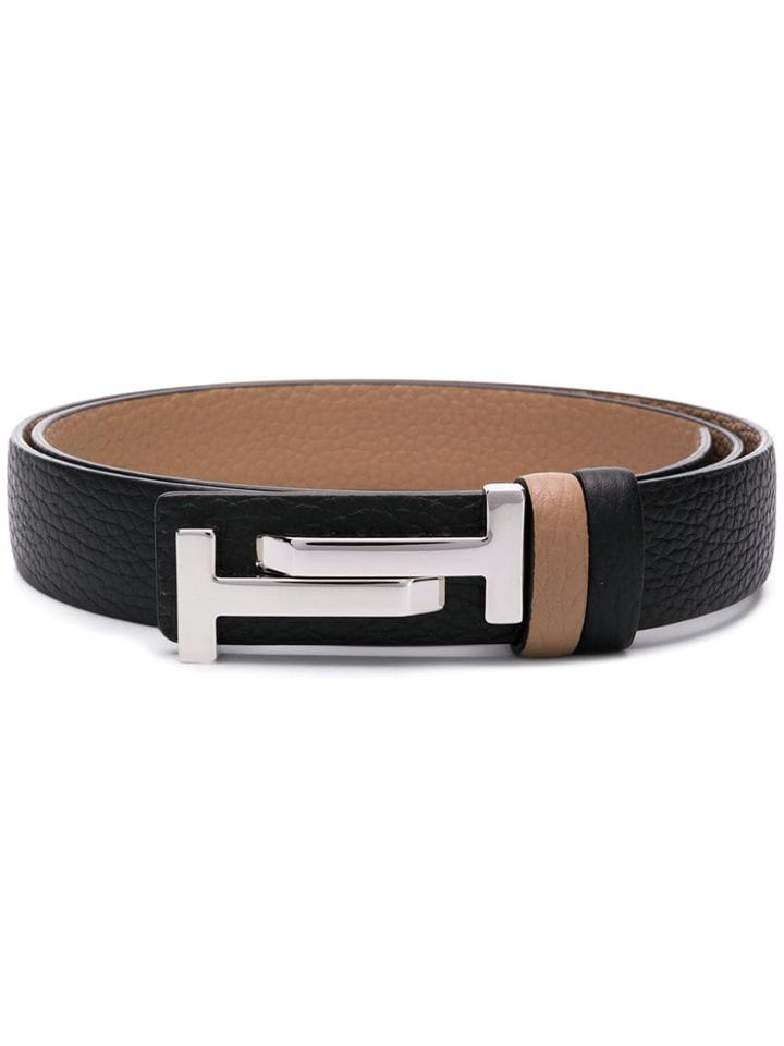 Tod's Double T 2.5 Belt - Black
