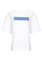Walk Of Shame Printed Short-sleeved T-shirt - White