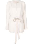 Brock Collection Belted Cardigan - Neutrals