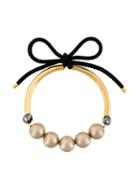 Marni Bow Fastening Pearl Necklace