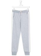 Vingino - Striped Sides Sweatpants - Kids - Cotton/polyester - 16 Yrs, Grey