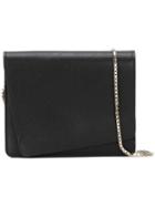 Valextra Textured Crossbody Bag, Women's, Black