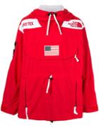 Supreme Tnf Expedition Pullover Jacket - Red